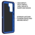 thumbnail image 3 of Supershield Defender Case for Samsung Galaxy S22 Plus 5G, Galaxy S22 Plus 5G Phone Case Heavy Duty Shockproof Dustproof 3 in 1 Rugged Protective Bumper Cover - DBlue, 3 of 3