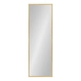 thumbnail image 2 of Kate and Laurel Travis Modern Wall Mirror, 16 x 48, Gold, Transitional Rectangle Mirror for Wall, 2 of 8