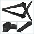 thumbnail image 4 of 1 Pair Universal TV Stand Base Legs Tabletop TVs Double Hole Plastic Feet Screen Adjustable Replacement, 4 of 8