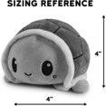 thumbnail image 3 of La Peluche Tortue Réversible Originale Verte Mignonne, Animaux en Peluche Sensoriels Qui Montrent Votre, 3 of 7