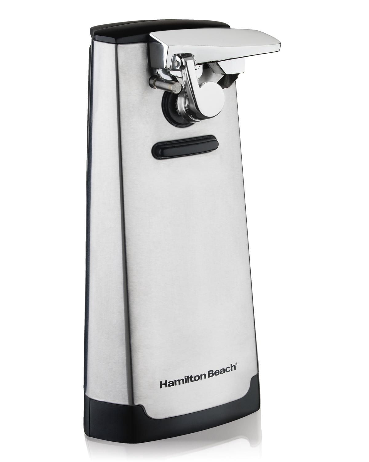 Hamilton Beach Stainless Steel Extra-Tall Electric Can Opener with Automatic Shutoff and Knife Sharpener, 76700C