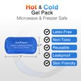 thumbnail image 4 of LotFancy Pack de Glace pour Dents de Sagesse, 4 Packs de Gel Réutilisables Chaud & Froid pour TMJ, Menton, Mâchoire, 4 of 9