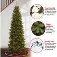 thumbnail image 4 of National Tree Company 7.5' Prelit North Valley Spruce Christmas Tree, 4 of 5