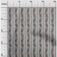 thumbnail image 1 of oneOone Polyester Lycra Fabric Leaves & Floral Block Printed Craft Fabric BTY 56 Inch Wide, 1 of 5