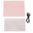 thumbnail image 2 of Tablet Wireless Keyboard, Ergonomic Tablet Keyboard Case 7 Color Backlit  for Work Study Roseate,Green,Blue, 2 of 7