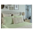 thumbnail image 2 of Comfy Bamboo World 9900 Series Embroidered Bedsheets Sheet Set, Queen Size, Sage, 2 of 5