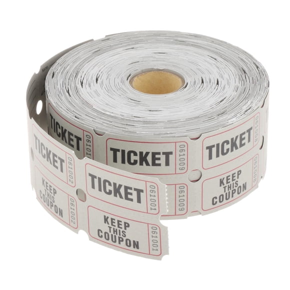 Tnarru Billets de Tirage Billets Pliants Billets de Jeu Billets de Loterie Rouleau de Billets Numéro de File d'Attente Billets pour Récompense Événements d'Entreprise Prix de Fête