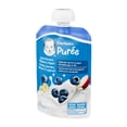 thumbnail image 4 of GERBER Apple Banana Blueberry Yogurt Purée, Real Fruit & Yogurt, For Babies, 94mL, 4 of 7