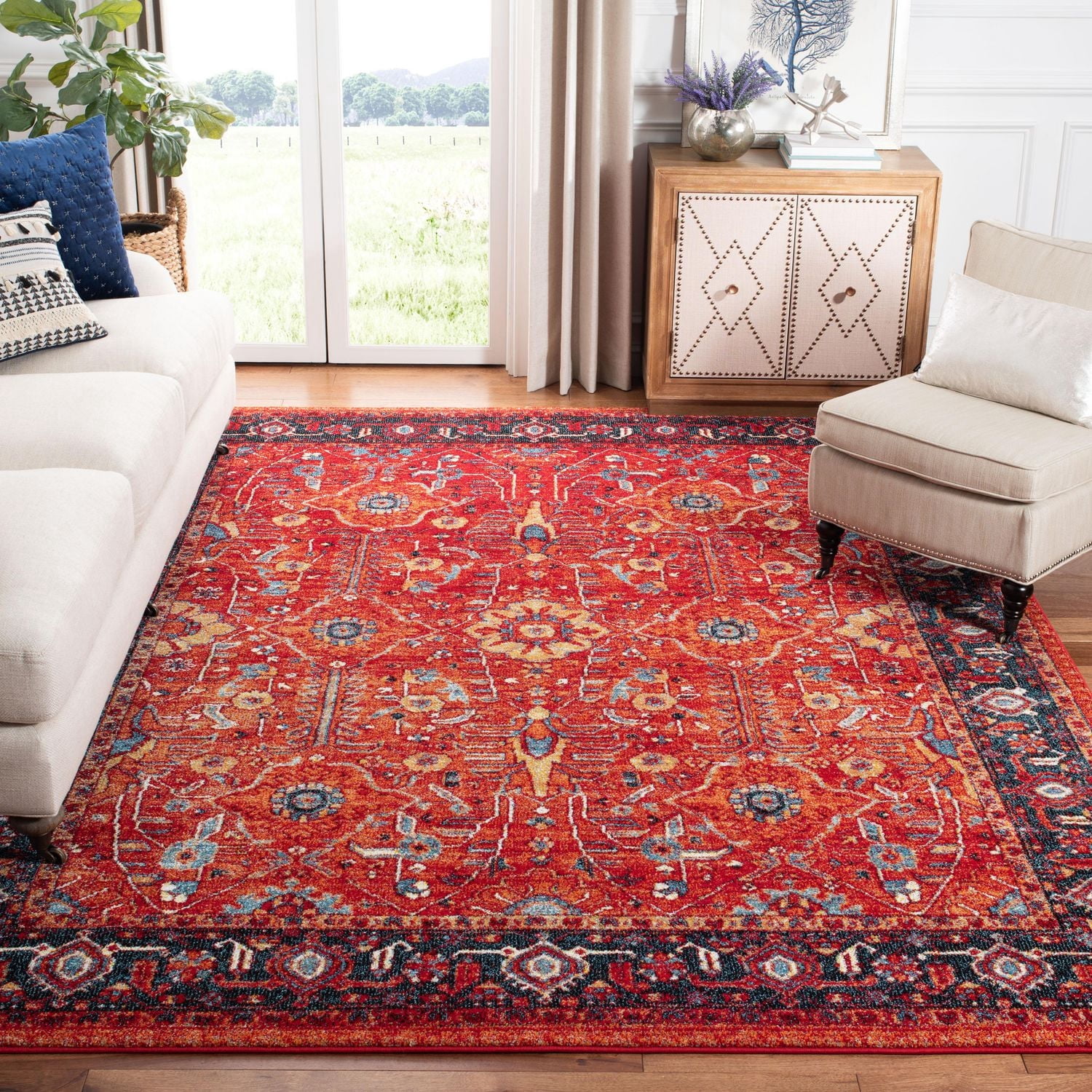 Safavieh Vintage Hamadan Vinal Traditional Area Rug