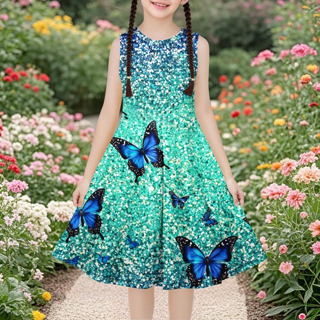 LOVZFMLL Robe à Capuche à Manches Longues à Col Rond pour Fille de 3 à 12 Ans, Mignonne avec Cerf de Noël, Vêtements pour Enfant