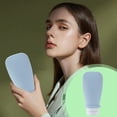thumbnail image 1 of 90ml Cosmetics Sample Empty Bottle Shampoo And Shower Gel Extrusion Travel Plastic Bottle Set Portable Wash Flip-top For Easy Squeezing, 1 of 8