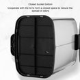 thumbnail image 4 of Baohd Compact Size Basket For Kitchen And Bathroom Waste Bathroom Trash Can Trash Can Kitchen Garbage Compost Bin Clever orange, 4 of 6