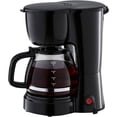 thumbnail image 1 of Mainstays 5 cup coffee maker, Black, 1 of 6