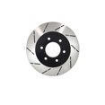 thumbnail image 1 of [Front Premium E-Coat Slotted Brake Rotors Ceramic Pads] Fit 05-07 Nissan Titan, 1 of 2