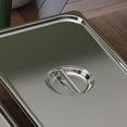 thumbnail image 4 of 6-Pack Full Size Stainless Steel Steam Table Pans with Lids – 4-Inch Deep, Commercial Grade, Anti-Jamming, Oven Safe, Perfect for Buffet, Catering,Reliable – Size: 6p-0.5 with cover-811-4, 4 of 7