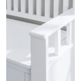 thumbnail image 4 of Banc de Rangement Blanc Flora, 4 of 8