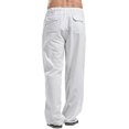 thumbnail image 3 of ITFABS Women's Drawstring Pants, Autumn Elastic Waist Solid Color Loose Lounge Pants, 3 of 9