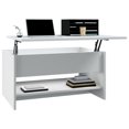 thumbnail image 2 of vidaXL Coffee Table White 80x50x40 cm Engineered Wood, 2 of 5