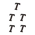 thumbnail image 2 of Transemion Durable And Rustproof Metal House Number Plaque For Stylish Door Decoration B17--T 5Set, 2 of 6