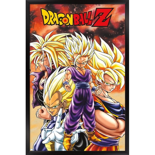 Dragon Ball Z - Saiyans Wall Poster, 22.375" x 34"