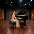 thumbnail image 2 of Yescom Banc de Piano Noir à Hauteur Réglable, Siège de Rangement pour Clavier Rembourré en Cuir PU, 2 of 11