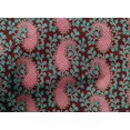 thumbnail image 4 of Tissu de Coton Imprimé Floral & Paisley Imprimé Bloc par la Cour 56 Pouces de Large, 4 of 4