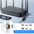 thumbnail image 2 of Automatic Router Rebooter, Router Rebooter Cable, Reset Device 24/72 Hrs Auto Reboot Programmed Refresh Switch, Improve Internet Bandwidth Usage and Avoid Congestion, 2 of 8