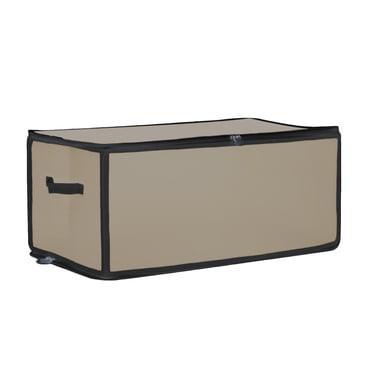 GUOOL Bacs de Rangement Pliables Contenants Boîte de Rangement Pliable pour Tiroir de Bureau Noir Noir 13 L