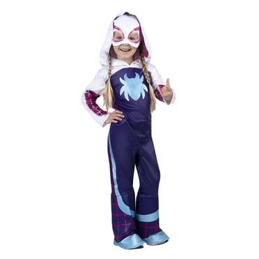 MARVEL'S GHOST-SPIDER TODDLER COSTUME - Combinaison à capuche avec masque en tissu