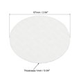 thumbnail image 2 of Unique Bargains Joint Sensible à la Pression en Mousse PS de 67 mm Résistant, Blanc, Lot de 100, 2 of 6