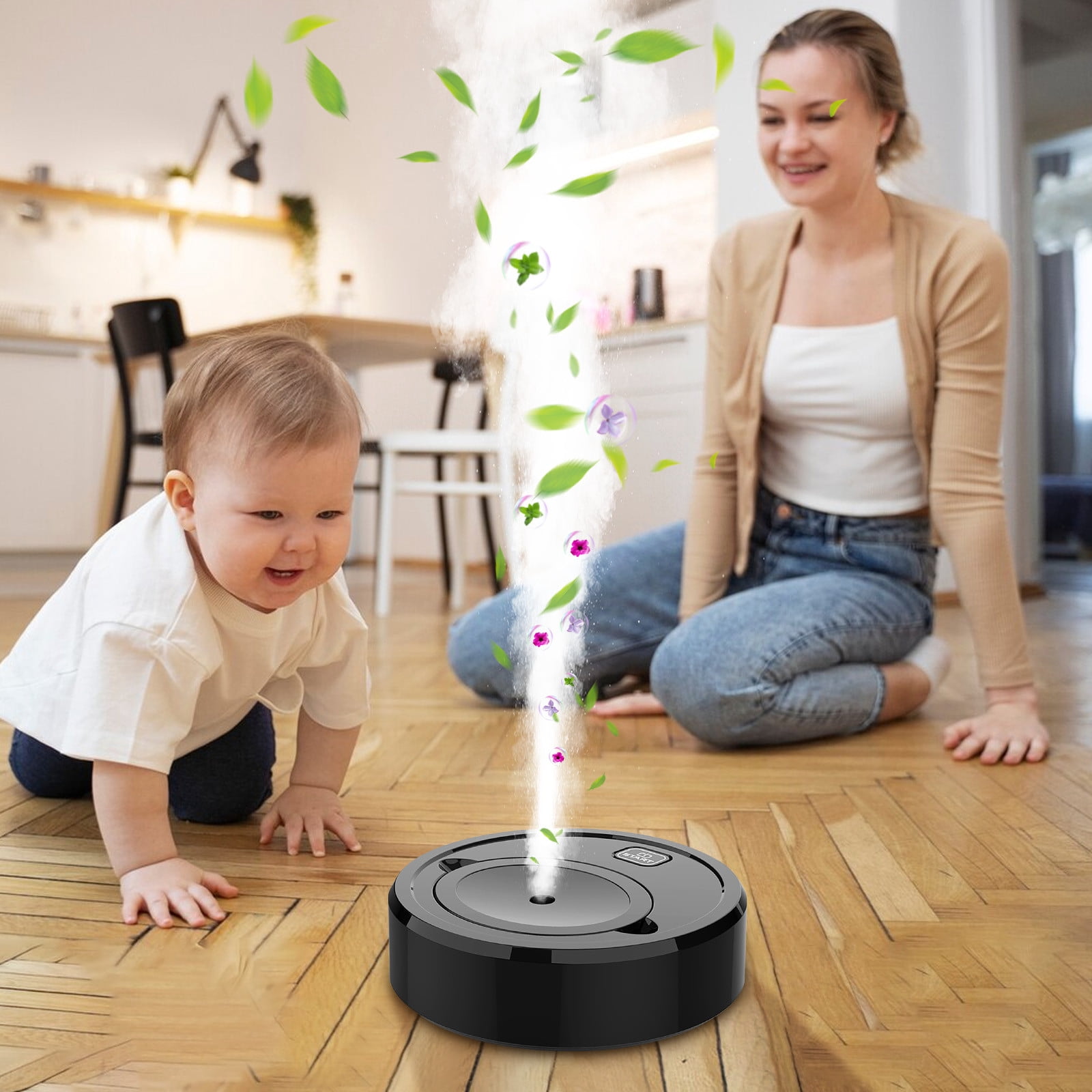 Sentmoon Aubaines Wal-mart Nouveau Humidificateur Mobile Sans Fil pour la Maison à Grande Capacité Machine d'Aromathérapie Désinfectant Machine de Lavage jusqu'à 50 % de Rabais