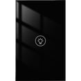 thumbnail image 1 of Smart Tuya WiFi Dimmer Switch, 1-Gang Touch Control, 90-250V AC, App Remote & Timer Function, Voice Control Compatible, US Standard, Black Finish, 2.4GHz Wi-Fi, Dimmable for LED/CFL/INC Bulbs, Home, 1 of 6