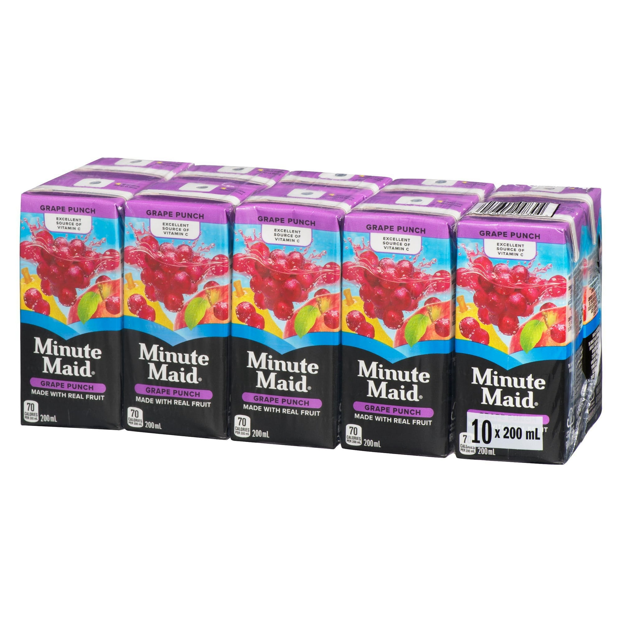 Minute Maid Grape Punch 10x200ml