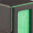 thumbnail image 3 of jinwen Card Deck Box Easy Access Holder Protection Card Deck Case for Trading Cards Green Lining, 3 of 9