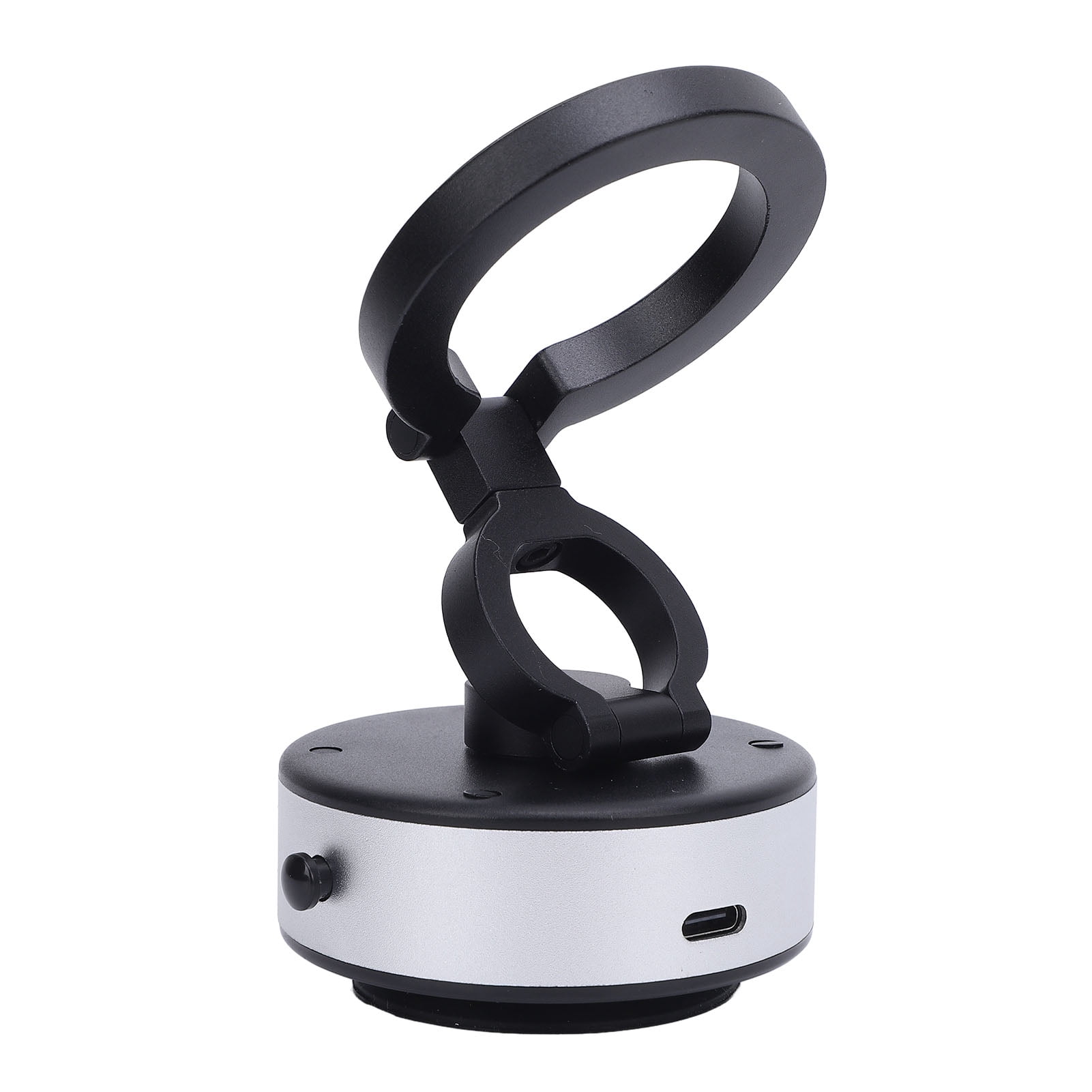 360 Rotating Magnetic Car Phone Holder, Magnetic Car Mount Ultra Magnetic Car Phone Holder for All Cell Phones Electric Magnet Suction Base, for Desk, Car