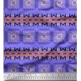 thumbnail image 1 of Soimoi Rayon Fabric Geometric African Print Fabric by Yard 42 Inch Wide, 1 of 3