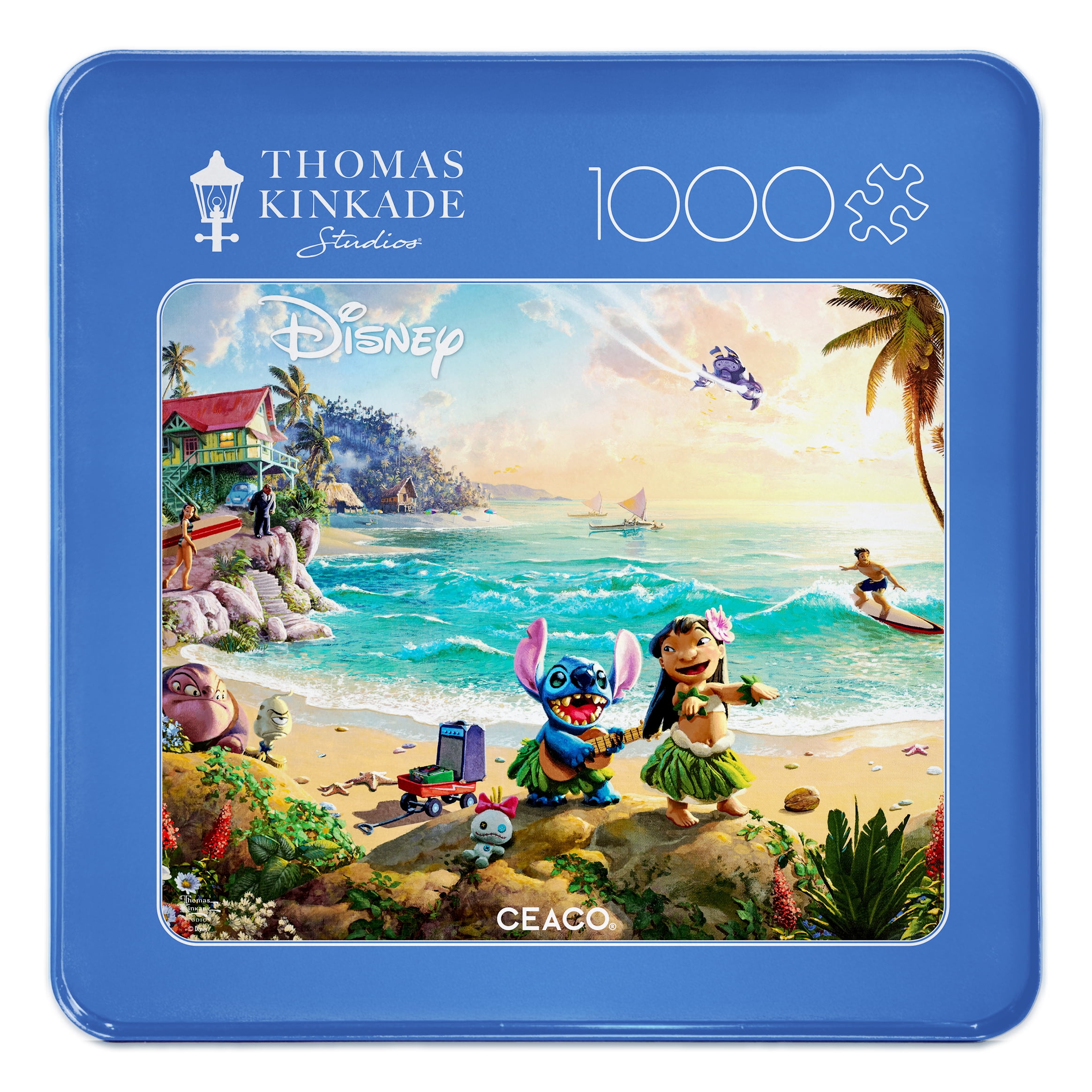 Ceaco Disney Lilo and Stitch 1000-Piece Interlocking Jigsaw Puzzle