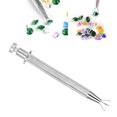 thumbnail image 1 of Tweezers, Grabbe Pick-up Tool Bead Grabber Jewelry Holder With 4 Claws For Grabbe For Eyeglass Repair For Small Screw For Beading, 1 of 8