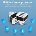 thumbnail image 4 of Lefu Adaptateur de Concentrateur à 3 Ports et Fentes USB USB 3-en-1 2.0 Multiples, 4 of 10