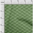 thumbnail image 2 of oneOone Cotton Cambric Green Fabric Block Craft Projects Decor Fabric Printed By The Yard 56 Inch Wide-0S, 2 of 5