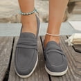 thumbnail image 2 of Mocassins pour Femmes Wo-Fusoul, Chaussures à Enfiler Décontractées Plates, Chaussures de Conduite Confort à Bout Rond pour Femmes, Mocassins Mode, 2 of 9