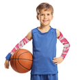 thumbnail image 2 of Jierger 1 Piouths Manchon de Bras de Compression pour Enfant pour Basketball Football Baseball Volleyball Garçon Fille Protection UV Manchons Rafraîchissants, Convient aux Enfants Sports de Plein Air Manchon de Bras, 2 of 4