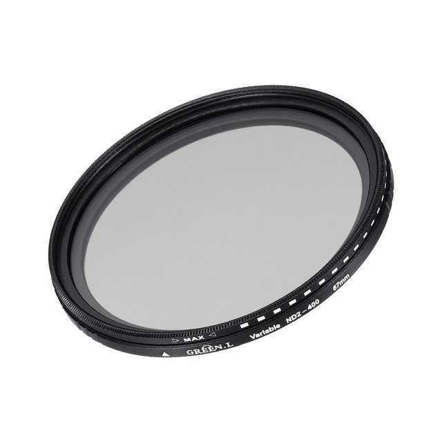 Uxcell ND2-400 Lens Filter Variable Neutral Density Lens Filter 67mm Circular ND Filter Grayscale Filter