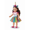 thumbnail image 2 of My Life As Poseable Unicorn Trainer 18" Poupée, Cheveux Bruns, Yeux Bleus, 2 of 2
