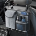 thumbnail image 4 of Car Rear Seat Back Storage Bag Multi Hanging Pocket Trunk Bag Organizer Auto Stowing Tidying Interior Accessories Supplies, 4 of 8
