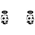thumbnail image 4 of Youkk Water Proof Dark Wall Stickers For Light Switches Wide Application Wall Decals 007 2Set, 4 of 6