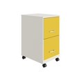 thumbnail image 4 of Hirsh Soho Smart File Space Solutions - Classeur Vertical - mobile - 2 Tiroirs - Métal - Blanc Perle, Chardonneret, 4 of 5
