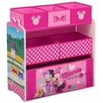 thumbnail image 1 of Disney Minnie Mouse 6 Bin Design and Store Toy Organizer by Delta Children, 1 of 8