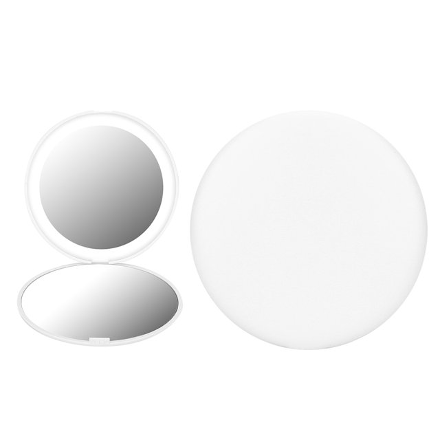 Energy-Saving 10X Mirror, 10X Magnifying Mirror Pocket Size Portable Mirror, For Make Up Dress Up Makeup Lovers Beginners