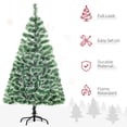 thumbnail image 4 of HOMCOM 5FT Indoor Christmas Tree Artificial Decor Xmas Gift w/ Metal Stand, 4 of 10
